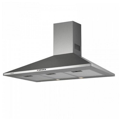 Konventionell fläkt Cata OMEGA 900 90 cm 645 m3/h 72 dB 270W Rostfritt stål