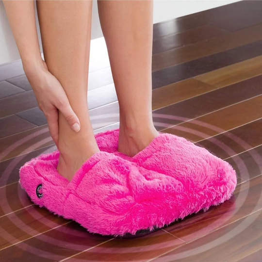 Mjuk Apparat för Fotmassage - Rosa