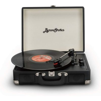 Skivspelare Laptop Svart Vintage RCA-utgång (Renoverade B)