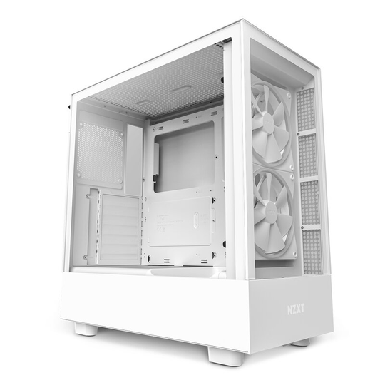 NZXT H5 Elite / Matte White / TG