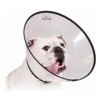 Elizabethan Hundhalsband KVP Saf-T-Clear Transparent (17-20 cm)