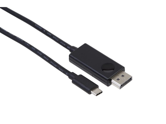 iiglo USB-C till DisplayPort-kabel 2m - Svart