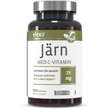 Järn plus C-Vitamin 100 tabletter