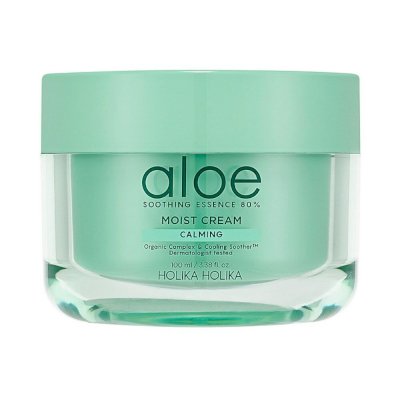 Ansiktskräm Holika Holika Aloe Soothing Essence 80% Lugnande (100 ml)