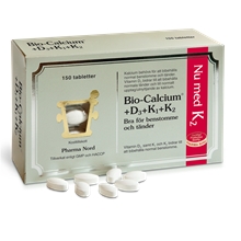 Bio-Calcium+D3+K1+K2 150 tabletter