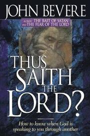Thus Saith the Lord?