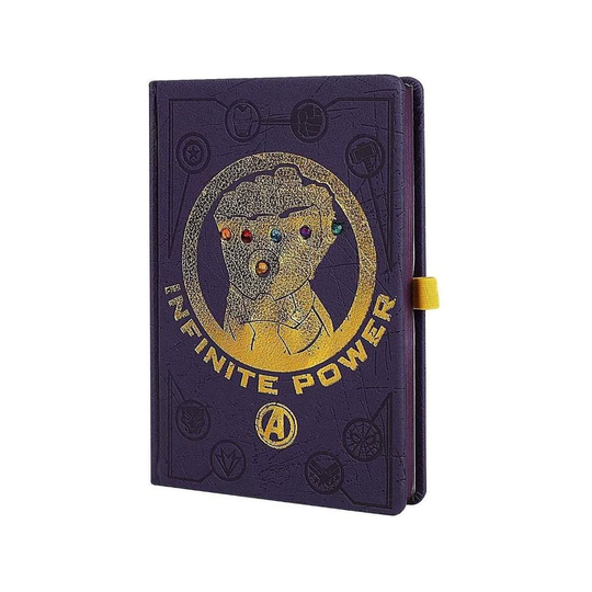 Premium A5 Anteckningsbok - Infinity Gauntlet