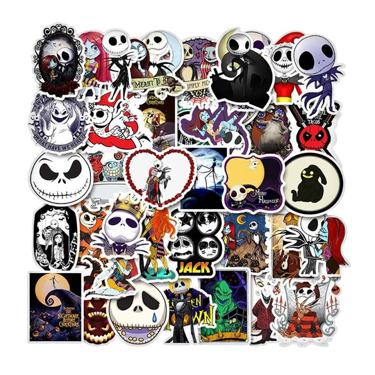 50x Klistermärken och Dekaler - VSCO Nightmare Before Christmas