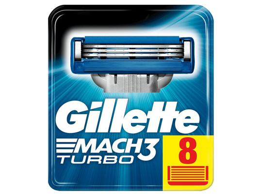 Gillette Mach3 Turbo 8ct