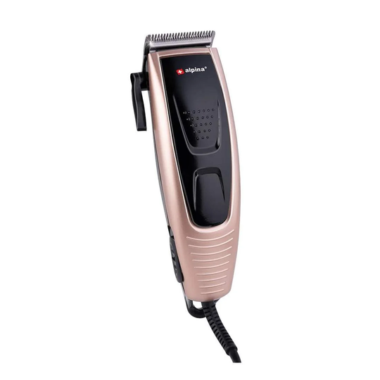 Hårtrimmer - 4 Avståndskammar