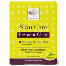 Skin Care Pigment Clear 60 tabletter