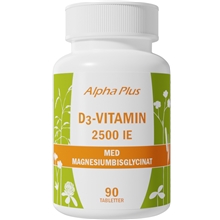 D3-vitamin 2500IE 90 tabletter
