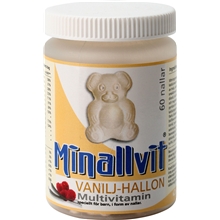 Minallvit 60 tabletter Vanilj