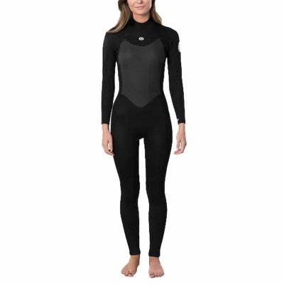 Neopren Rip Curl Omega 4/3 Kvinna Svart (Storlek: 4)