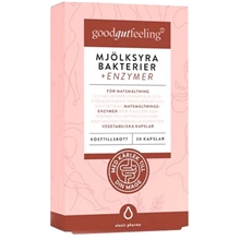 Good Gut Feeling Mjölksyrabakterier + Enzymer 30 kapslar