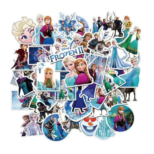 50x Klistermärken och Dekaler - Frozen 2