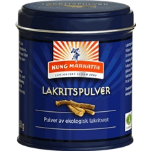 Kung Markatta Lakritspulver Eko 60 gram