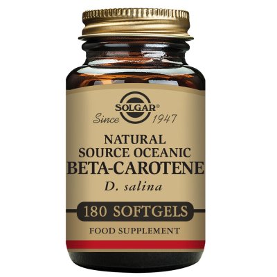 Oceanic Betakaroten Solgar 7 mg (Antal: 180 Kapslar)