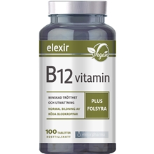 B-12 vitamin plus folsyra 100 tabletter