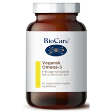 BioCare Vegansk Omega-3 60 kapslar