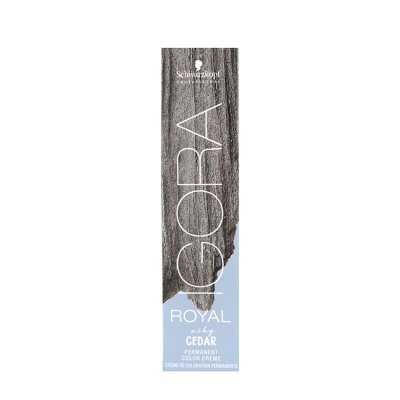 Permanent färg Igora Royal Raw Essent Ashy Cedar Schwarzkopf 7-21 (60 ml)