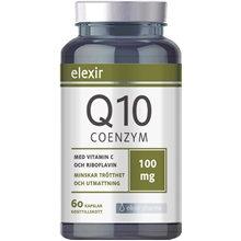 Q10 Coenzyme 100mg 60 kapslar