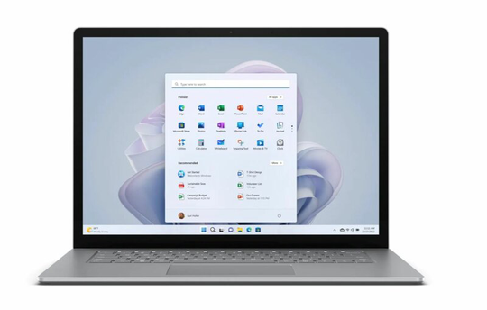 Microsoft Surface Laptop 5 / i7 / 8GB / 256GB / Win 11 - Platinum
