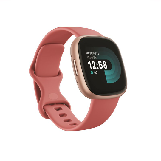 Fitbit - Versa 4 Pink Sand / Copper Rose