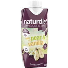 Naturdiet Shake 330 ml Pear Vanilla