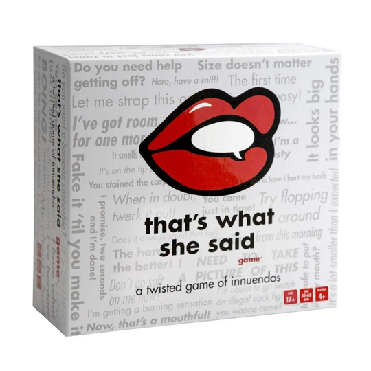 Thats What She Said - Partyspel