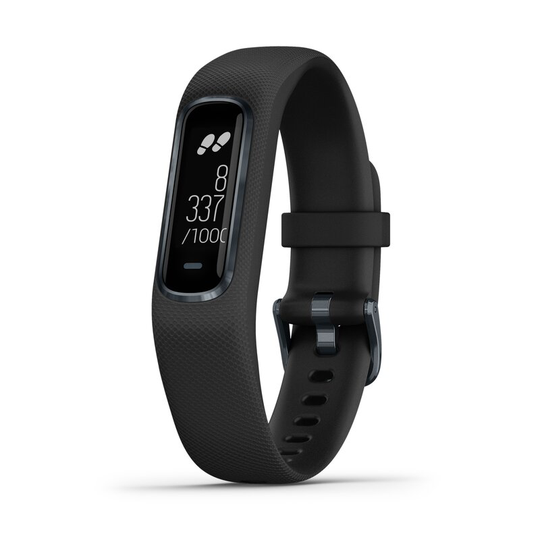 Garmin Vivosmart 4 Small/Medium - Slate Case with Black Band