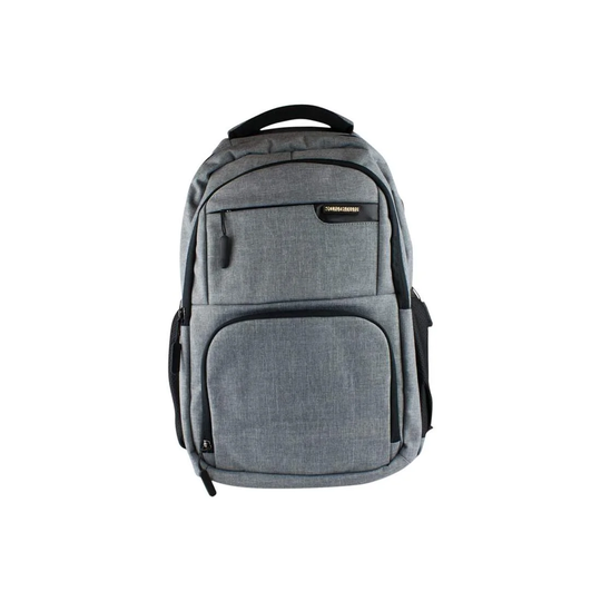 15.6 tum Laptop Ryggsäck / USB-port, Stor Kapacitet - Grå