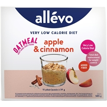 Allevo Oatmeal VLCD 15 portioner Apple/Cinnamon