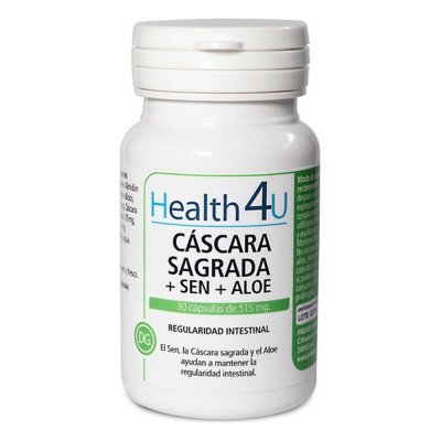 Kapslar Health4u Aloe Vera Senna Löv (30 uds)