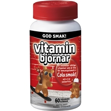 Vitaminbjörnar Cola smak 60 st