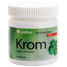 Krom 200 mcg 50t 50 tabletter