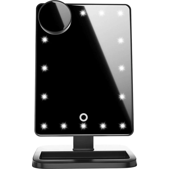 Sminkspegel, LED-belysning - Bluetooth