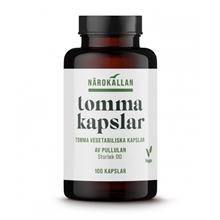 Vegetabiliska kapslar 100 st