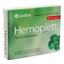Hemoplett 60 tabletter