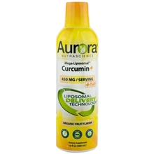 Aurora Mega-Liposomal Curcumin + C-vitamin 480 ml