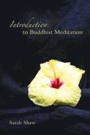 Introduction to Buddhist Meditation