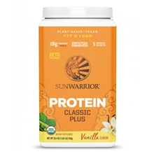 Sunwarrior Classic Plus 750 gram Vanilj