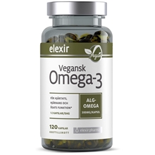 Vegansk Omega-3 120 kapslar