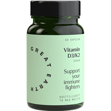 Vitamin D3/K2 2000 IE 60 kapslar