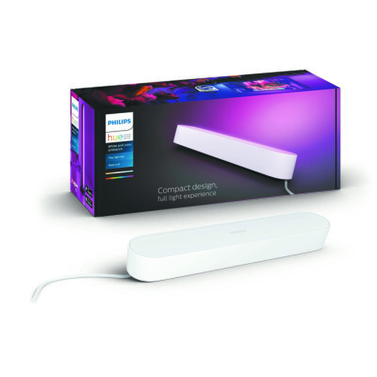 Philips Hue Hue White and Color Ambiance Play / Vit / 1-pack