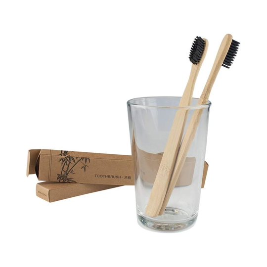 Tandborste av Bambu - 2 pack