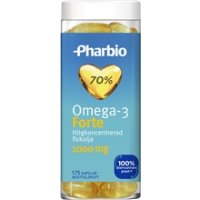Pharbio Omega-3 Forte 175 kapslar