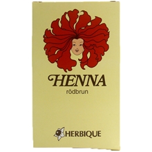 Henna pulver rödbrun 125 gram