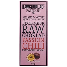 Rawchoklad 50 gram Chili-Passion