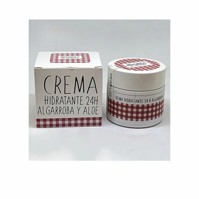 Kroppskräm Alimenta Spa Mediterráneo Aloe Vera 24 timmar Carob (50 ml)